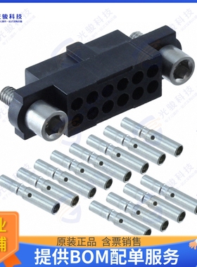 M80-4801242 连接器CONN RCPT 12POS CRIMP 22AWG GOLD