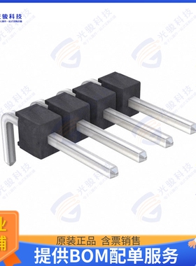 M20-9750446 连接器CONN HEADER R/A 4POS 2.54MM