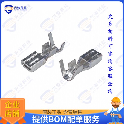 1318697-6 连接器CONN SOCKET 8AWG CRIMP SILVER