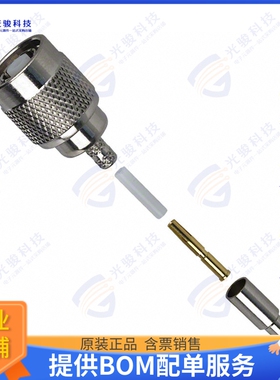 122116RP 连接器CONN RP-TNC PLUG STR 50OHM CRIMP