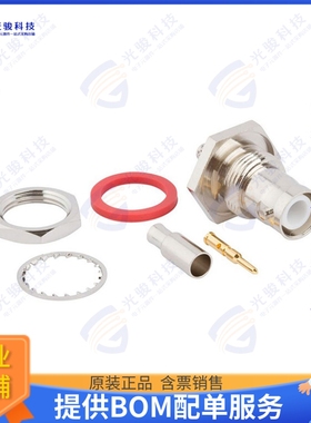 112234RP 连接器CONN RP-BNC JACK STR 50OHM CRIMP