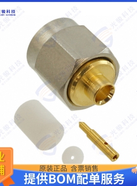 132248 连接器CONN SMA PLUG STR 50 OHM SOLDER