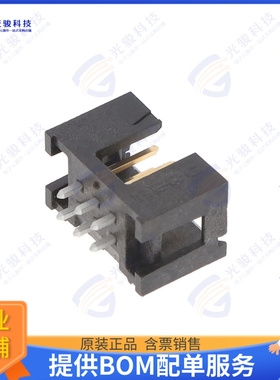 10056844-106ALF 连接器CONN HEADER VERT 6POS 2.54MM