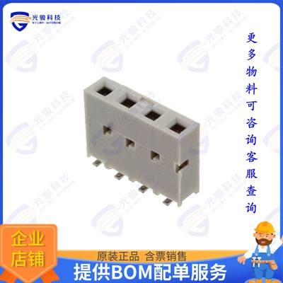 91601-304LF 连接器CONN RCPT 4POS 0.1 GOLD SMD