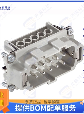 10192000连接器 CONN INSERT HBE10 MALE