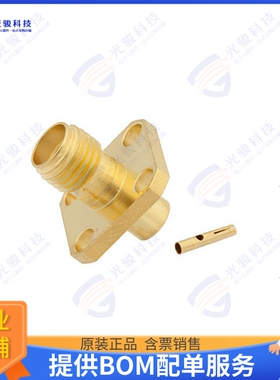 PE4121 连接器SMA Female Connector Solder Atta