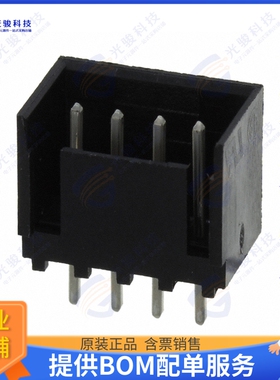 3-644892-4 连接器CONN HEADER VERT 4POS 2.54MM