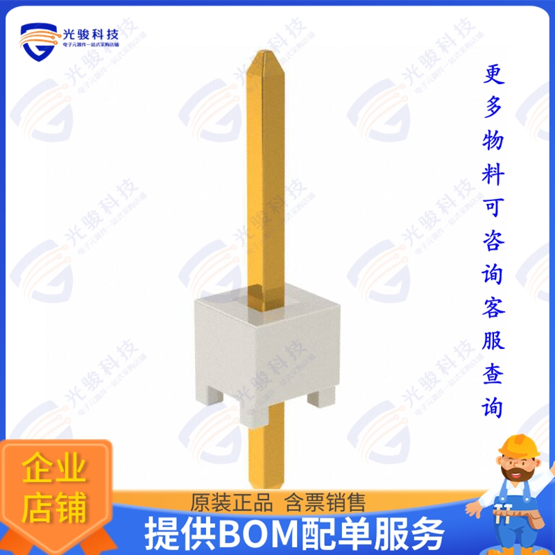 HTSW-101-07-SM-S 连接器CONN HEADER VERT 1POS