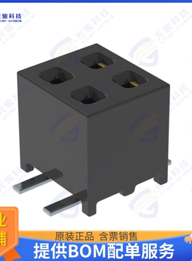 MMS-102-02-L-DV-M-TR 连接器CONN RCPT 4POS 0.079 GOLD SMD