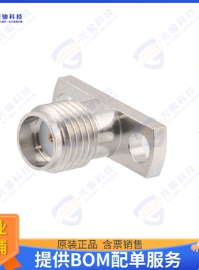 PE45581 连接器SMA(F) FLD RPL 2HOLE 0.018  PIN