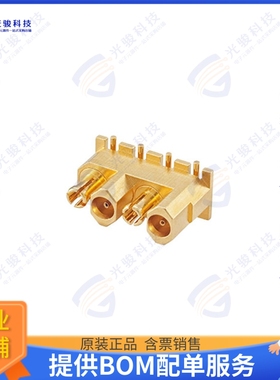 23C11E-40ML5 连接器CONN MINICOAX 4PORT ST 50OHM SMD