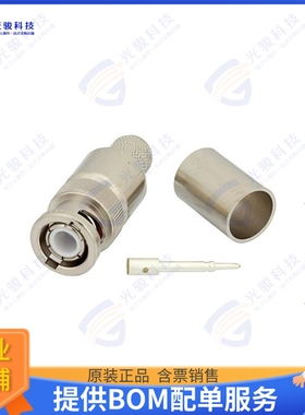 PE44294 连接器BNC Male Connector Crimp/Solder