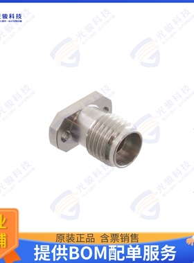 2081570-2 连接器2.92MM JACK 2 HOLE FLANGE RECEPT