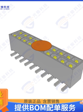 IPT1-110-01-L-D-VS-K-TR 连接器CONN HEADER SMD 20POS 2.54MM