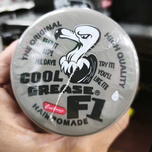 日本COOL GREASE F1仙鹤发油 男士哑光定型蓬松纹理发蜡不油腻