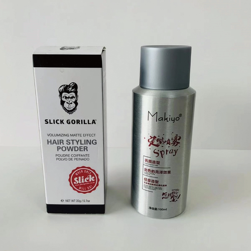 英国gorilla男生造型猩猩蓬蓬粉
