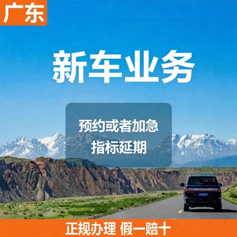 深圳指标延期异地改色备案指标竞拍过户转入提档迁出新车业务