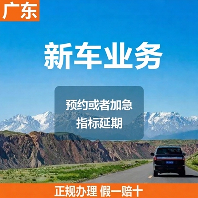 深圳指标延期车牌竞拍新车业务