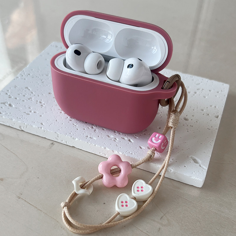 airpods5保护壳airpods pro3耳机套适用苹果二代3代硅胶软壳air4外壳四代降噪版airpodpro3一体式盒pro2连体