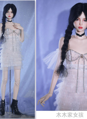 《木木家女孩》新款仙女裙bjd连衣裙sd兵人睹尔bedoll64分3分娃衣