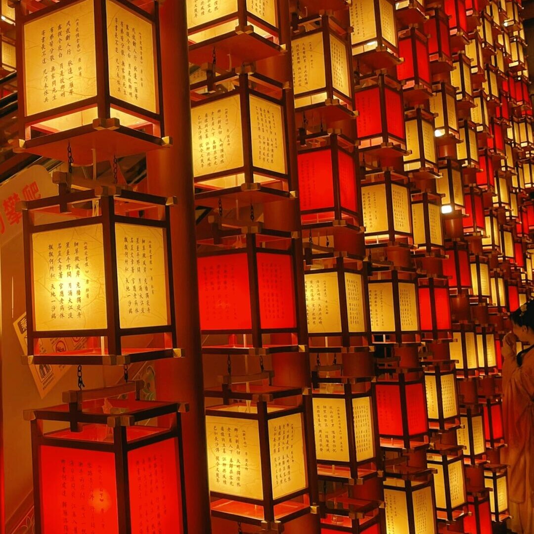 中式长安十二时辰实木仿古宫灯定制新年商场火锅饭店客栈茶楼灯笼