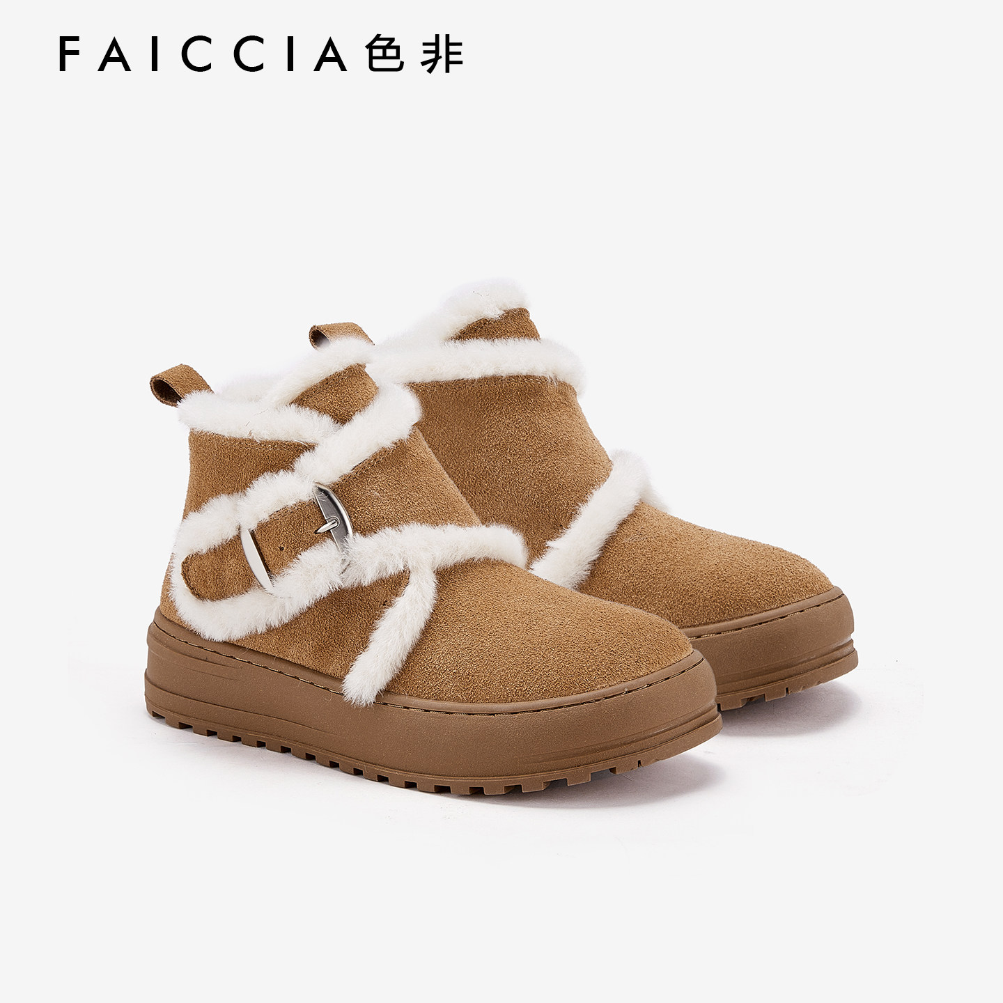 色非加绒加厚保暖东北大棉鞋女