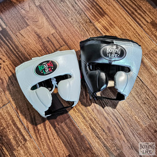 NoBoxingNoLife品牌 日式Winning版型拳击护头格斗泰拳猴脸头盔