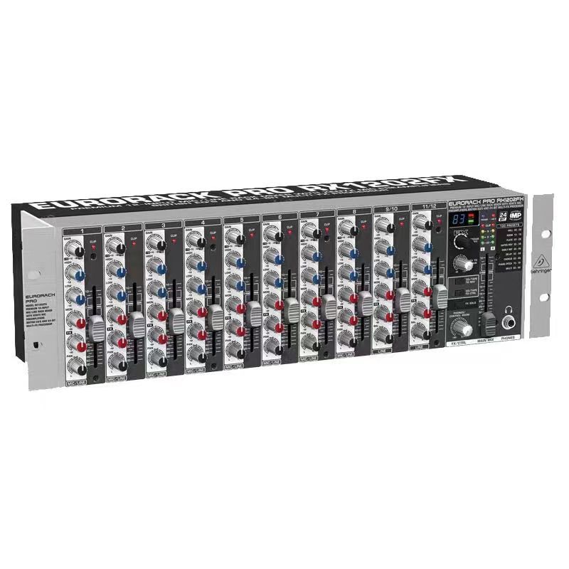 BEHRINGER/百灵达 RX1202FX机架式调音台专业舞台演出机柜带效果