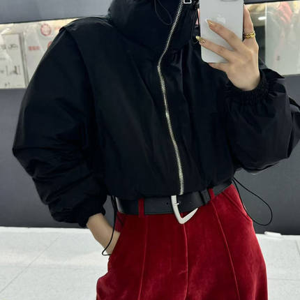 YUYU女装新款时尚洋气羽羽外套