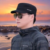 男士 帽子男款 帅气青年平顶帽潮流鸭舌帽春秋款 帽子休闲防晒遮阳帽