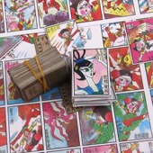 怀旧洋画片8090后拍洋画游戏纸牌葫芦娃孙悟空老物件回忆儿童玩具