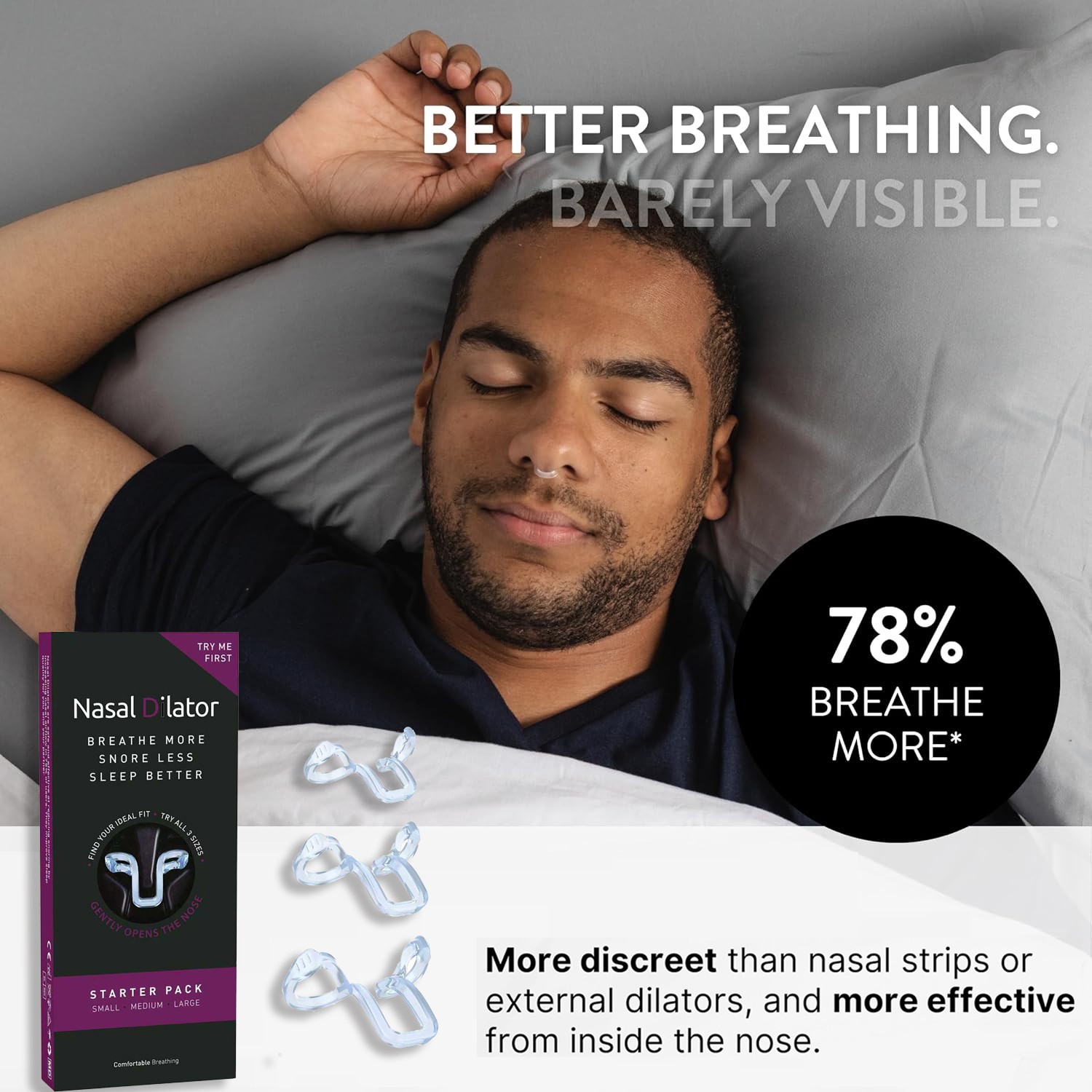 NasalDilator助睡眠辅助器