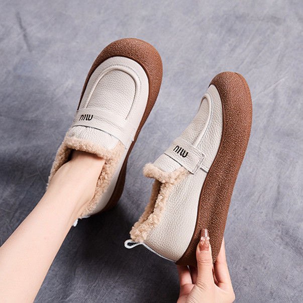 妈妈棉鞋中老年防滑软底女鞋