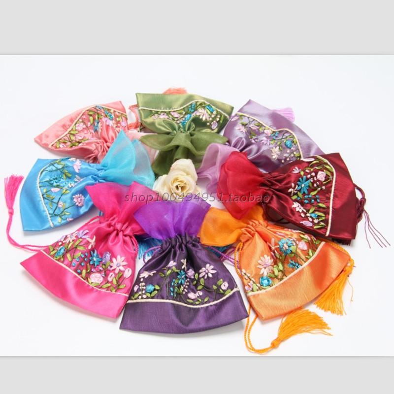 手工绣花艺术品袋药店香包香囊袋