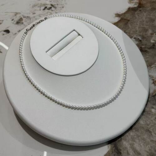 【YUAN】3-4mm 极强光正圆 baby链（F091）20666