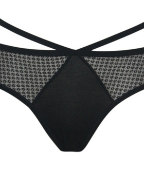 专柜创雅诺 女士竹浆竹炭纤维柔软透气三角裤内裤女盒装包邮64022