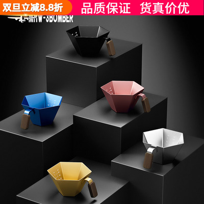 轰炸机棱镜量杯铝合金带把萃取杯