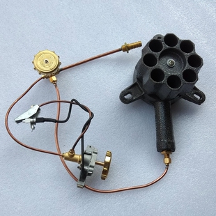 中压猛火炉配件商用改装各式猛火炉八孔喷射炉芯胆调火阀电子开关