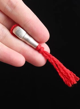 7.8mmS925藏族大孔道素面三通文玩配饰菩提百香籽手串DIY串珠