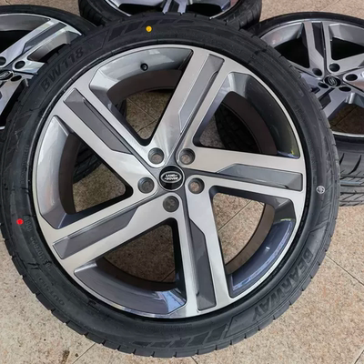 适用路虎22寸大都会锻造轮毂 搭配285/40R22全新轮胎 正品钢圈