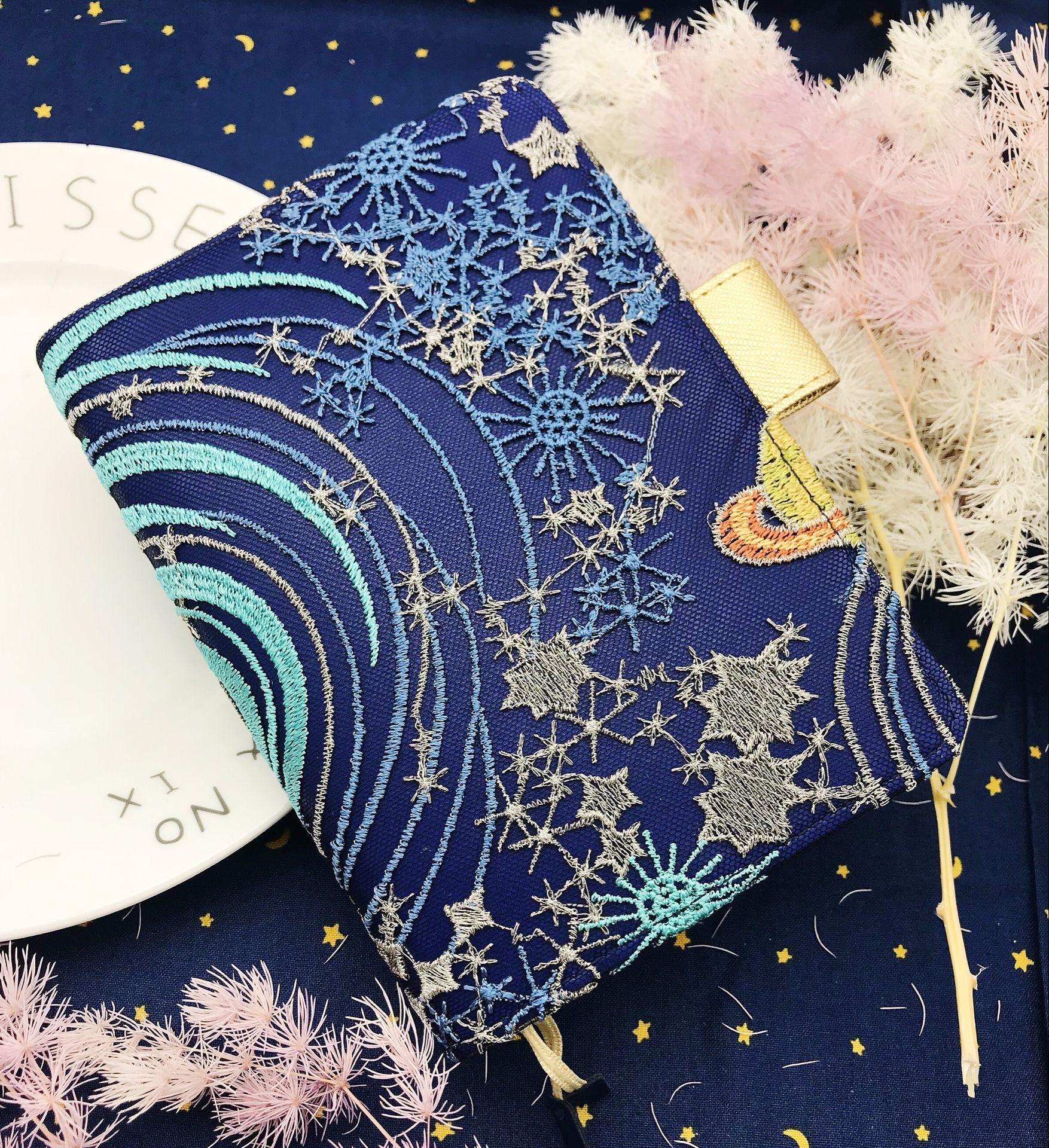 寄售工作室绝版刺绣布料星际书衣