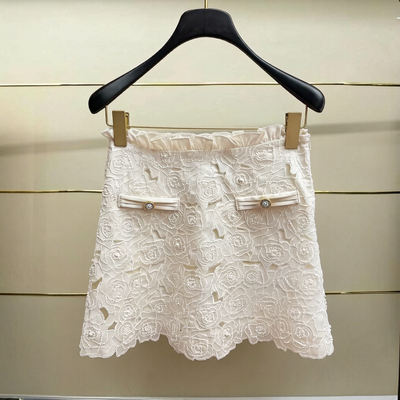 区现货正品 24夏重工绣花半裙LF24X31SS273-240