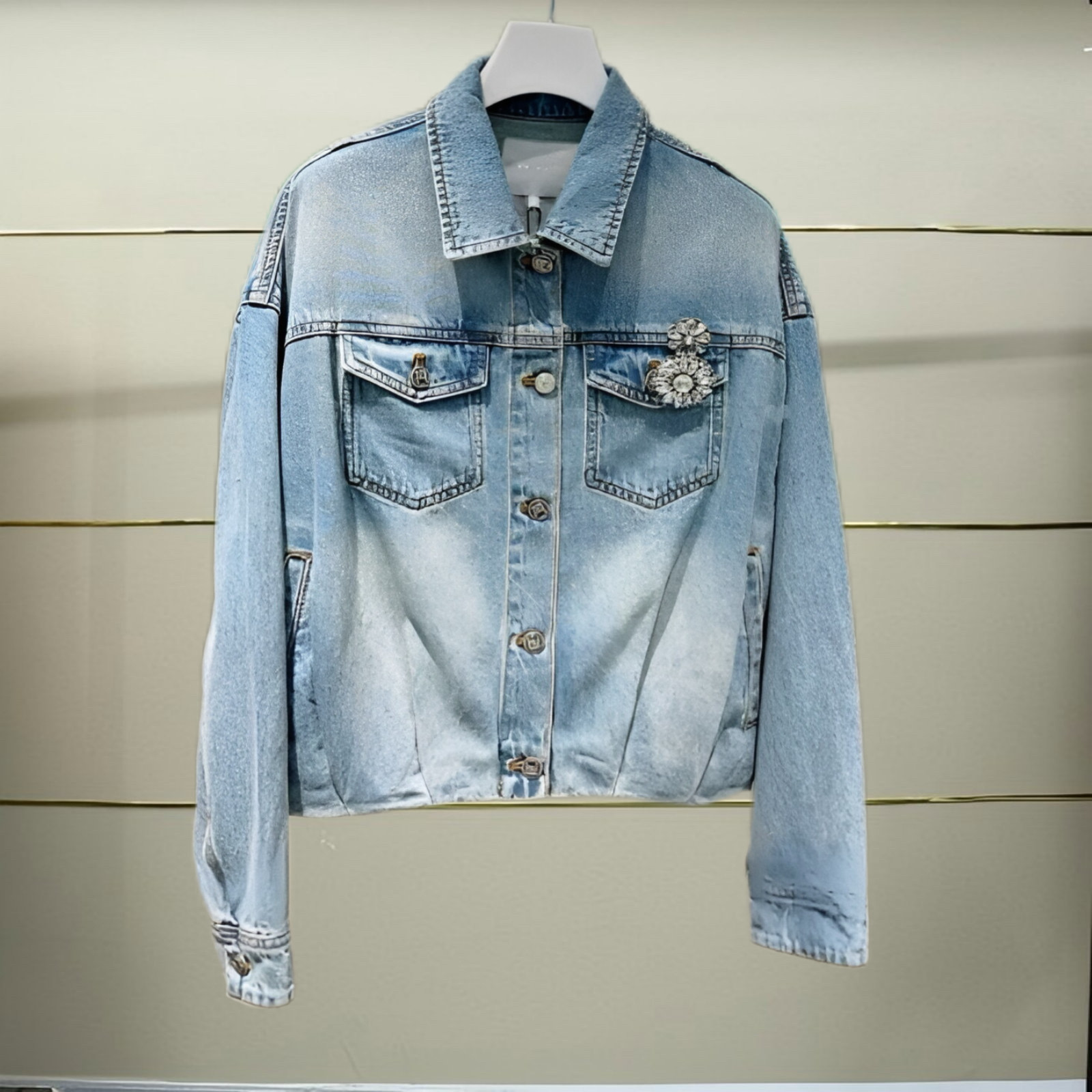 正品2025春款牛仔外套 RL10109201-250h