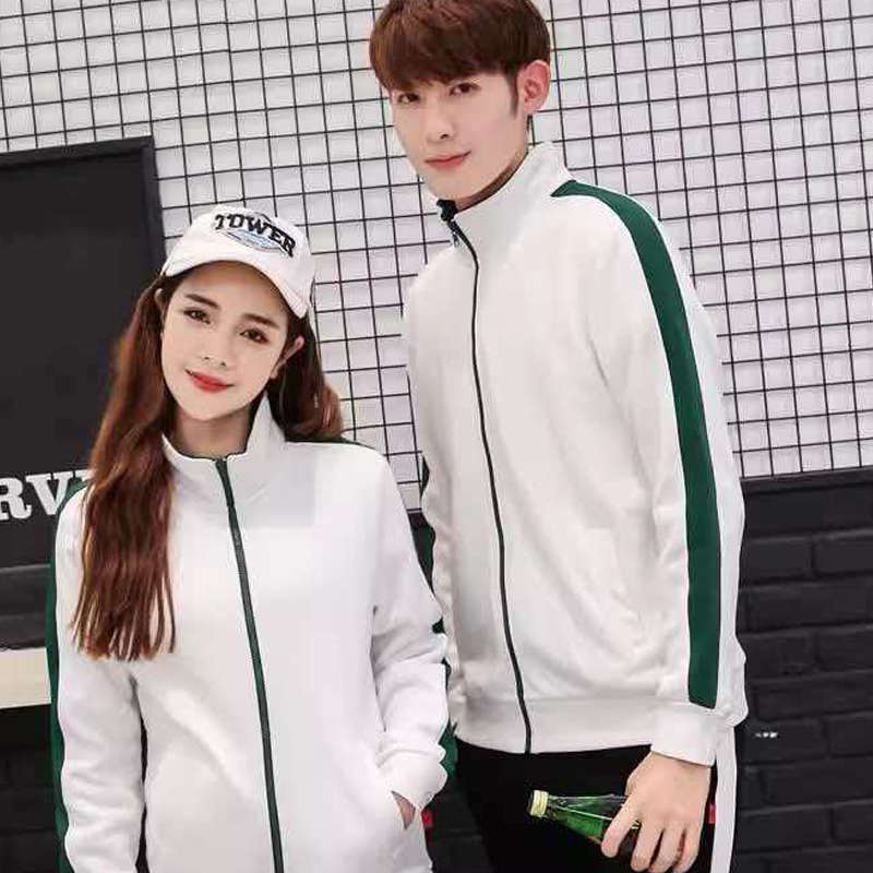 2026新款卫衣定制立领拉链开衫男女同款长袖工作服餐饮服务员工装