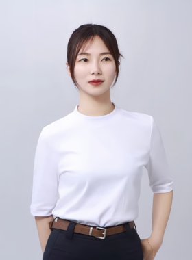 高端中袖t恤女士白色上衣新款短袖小半高领七分袖圆领T宽松打底衫