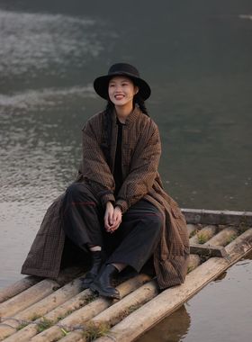 MMBL慢慢变蓝荼95白鸭绒长款羽绒服351270