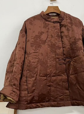 MMBL慢慢变蓝荼棉进口丝棉服棉衣33745 围135 长61