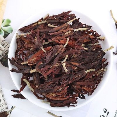 高山龙胆参  山参花茶自然晒干参茶