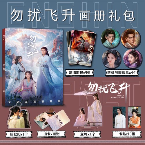 勿扰飞升周边画册集钥匙扣立牌小卡贴吧唧海报李宏毅陆婷玉许佳琪