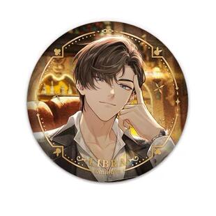 未定事件簿周边同人吧唧谷子恋心萌动后的龙息夏彦左然徽章胸针